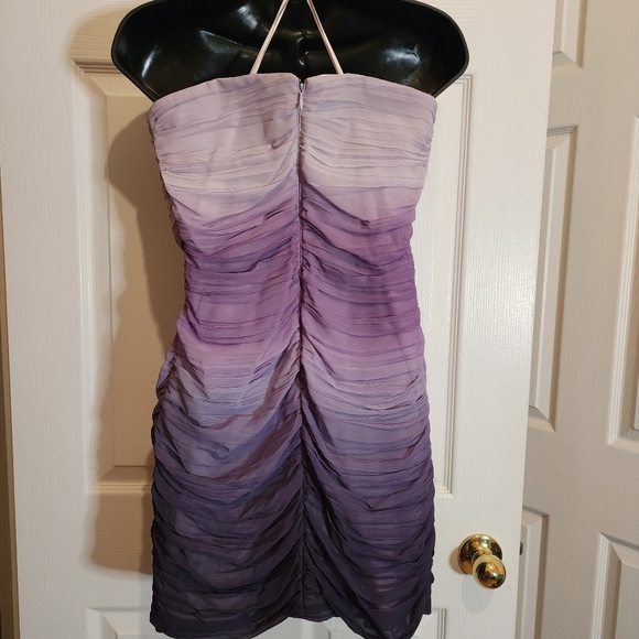 NWT - INC International Concepts - Ombre Petite Strapless Pleated - Size 8P - Picture 4 of 7